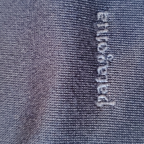 Patagonia blue pullover green collar. 100% Capilene Polyester. Vintage M - Picture 2 of 10